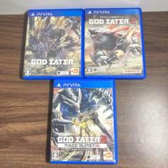 PSヴィータ【GOD EATER 3本まとめ売り】箱付属品つき【oka】