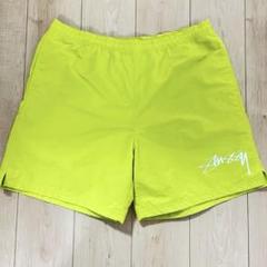 Stussy Nike 蛍光イエロー ショートパンツ - メルカリ
