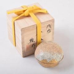 茶道具 小川勲作 金彩 残雪 香合 共箱 V 8775 茶道具 小川勲作 金彩 残雪 香合 共箱 V 8775 - メルカリ