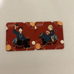 赤髪の白雪姫　オビ　カフェ　コースター　木々