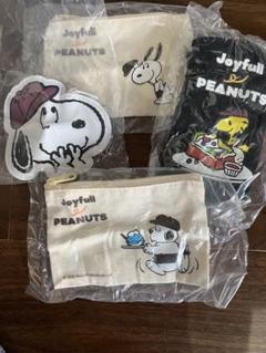 匿名配送 ジョイフル スヌーピー4点セット