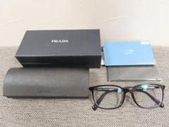 PRADA プラダメガネ　度入りブラック　VPR13X-F　55口17　145