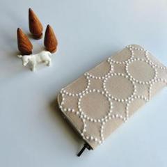 ミナペルホネン／長財布／コンパクトウォレット／ハンドメイド ミナペルホネン 長財布 ハンドメイド Foresttile｜Yahoo!フリマ