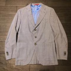 ISAIA イザイア SAILOR ウール　ギンガムチェック ジャケット ISAIA イザイア SAILOR ウール ギンガムチェック ジャケット