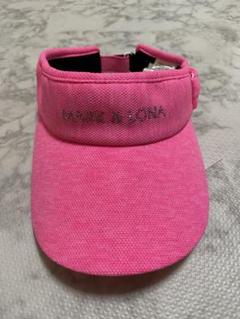 新品 ✨ MARK&LONA サンバイザー マーク&ロナ 国内正規品 ピンク MARK&LONA マークアンドロナ サンバイザー ピンク 迷彩 カモフラ