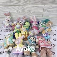 15点セット　ダッフィー　ぬいぐるみバッジ　ぬいぐるみストラップ 15点セット ダッフィー ぬいぐるみバッジ ぬいぐるみストラップ