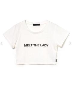 トップス melt the lady logo cropped tee 気質アップ】 melt T-shirts gothic lady the トップス - トップス