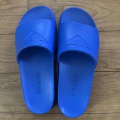 【希少】 PRADA ロゴ入り メロウ ゴム製 スリッパ ピンク 希少】 PRADA ロゴ入り メロウ ゴム製 スリッパ ピンク (PRADA