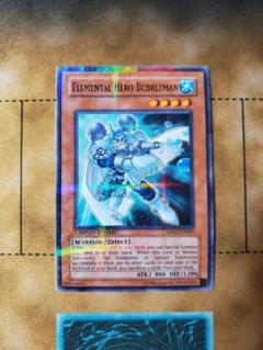 遊戯王　EHEROバブルマン パラレア　英語版　MF03-EN007 遊戯王EHEROバブルマン パラレア英語版MF03-EN007