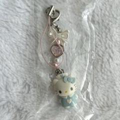 【激レア❣️】ハローキティ　ストラップ　平成レトロ　2008 白　天使　エンジェル レア☆ 平成レトロ ハローキティ 天使 エンジェル キーホルダー