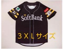 3XL　福岡ソフトバンクホークス誕生20周年特別ユニフォーム（レプリカ）