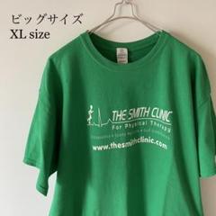 Tシャツ XL ゆるだ 古着 プリントTシャツ ビッサイズ clinic