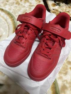 adidasスニーカー赤　早い者勝ち‼️