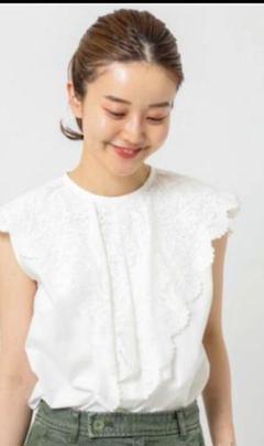 IENA（イエナ）の「sese ビッグカラーレースブラウス◇（シャツ
