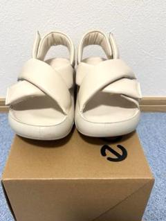 エコー　ECCO COZMO PF 2-STRAP ベージュ サンダル 22cm