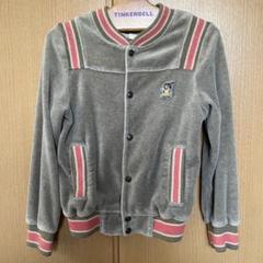 ベベ 110cm Bebe ベロア グレー ジャケット ストライプ 子供服