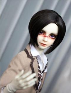 WY12 BJD 1/3 人形 ドール　用ウィッグ カツラ 耐熱 ハンドメイド