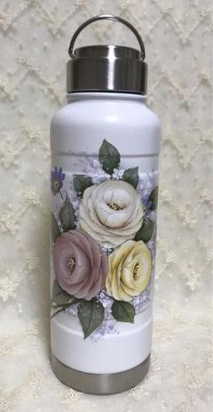 トールペイント作品薔薇のカップトレー トールペイント作品薔薇のカップトレー