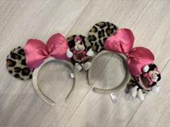 ディズニーランド ミニーカチューシャ ヒョウ柄 豹柄 ミニーちゃん TDL