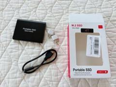 portable SSD4tb USB3.1 SHL-R320 データ転送　黒