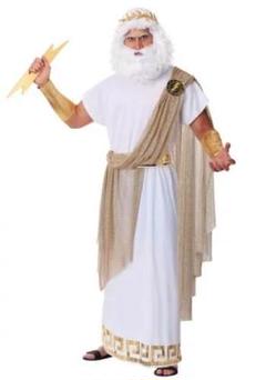 【新品】Zeus 神 コスプレ メンズ 4点 セット Mサイズのサムネイル