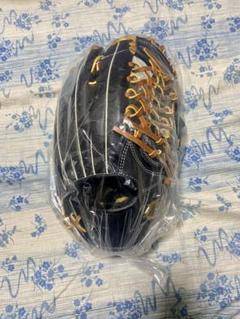 新品•未使用 ブラック 軟式野球グローブ 外野手用