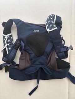 Aprica 抱っこ紐 ネイビー メッシュ　コアラ　横抱き　縦抱き