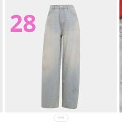 Adilenium Season 3 Zip Washed Denim Pants - Multicolor