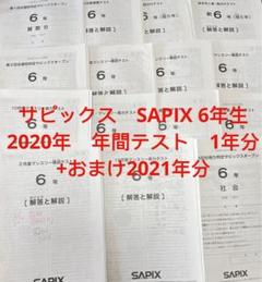 SAPIX 2022年度 4年生 テスト通年フルセット サピックス 抜けなし