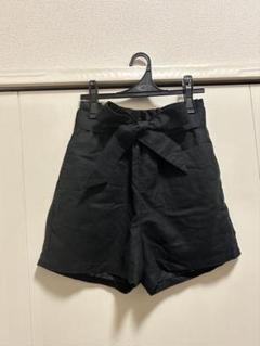 repipi armario 黒 リボン付きハーフパンツ Mサイズ