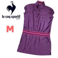 美品　ルコックゴルフ　le coq GOLF チュニック丈　ワンピース　M
