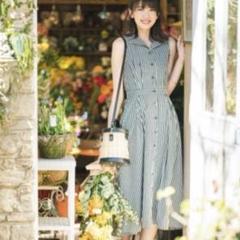 極美品　ストロベリーフィールズ　22SS スカート　ドット　ロング 極美品 ストロベリーフィールズ 22SS スカート ドット ロング
