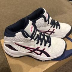 【asics】美品♡バスケットシューズ☆ジュニア24cmネイビー×ピンク 楽天市場】ピンク asics バッシュ（シューズ｜バスケットボール