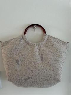リング持ち手バッグ＊ハンドメイド