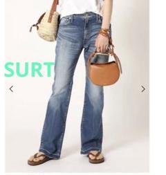 たま【SURT】FLARE HEM デニム パンツ　38（Mサイズ） surt（サート）の「SURT (サート） FLARE HEM（デニムパンツ