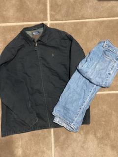 古着　Polo スイングトップ　ブラック　Levi's 550 セット 古着 Polo スイングトップ ブラック Levi's 550 セット - メルカリ