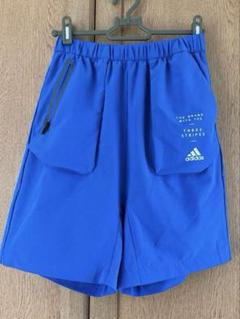 adidas AEROREADY 青 ハーフパンツ