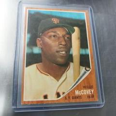 MLB トップス 1962 ウィリー・マッコビー サンフランシスコ