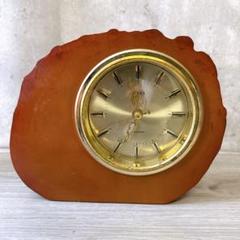 CITIZEN　家具調木製高級置時計　アンティーク 昭和レトロ シチズン CITIZEN クオーツ 木製 置時計 時計 置物