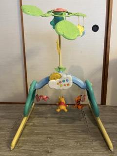 良品❤︎‬ くまのプーさん えらべる回転6WAY ジムにへんしんメリー プーメリー くまのプーさん えらべる回転6WAY ジムにへんしんメリー