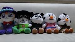 アンパンマンキャラクター ぬいぐるみ 5人セット