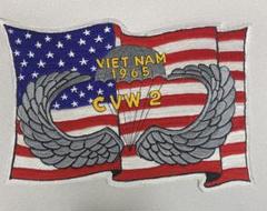 安価 No.1150 ☆横振り刺繍パッチ☆ CVW 2 VIET NAM 1965 - メルカリ 個人装備