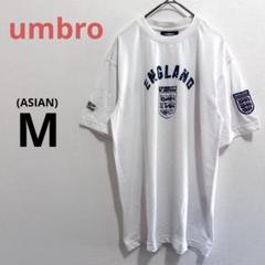 【美品】アンブロxイングランド代表 コットンTシャツ　XL ユニフォーム 美品】アンブロxイングランド代表 コットンTシャツ XL