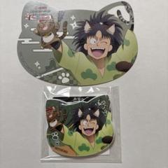 忍たま乱太郎 七松小平太 ナンジャタウン 特典 S賞 猫型マグネットバッジ