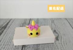 サン宝石 ほっぺちゃん キーホルダー リボン イエロー ストーン付き