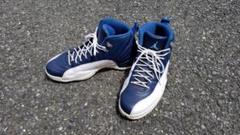 NIKE エアジョーダン12 レトロ ネイビーブルー