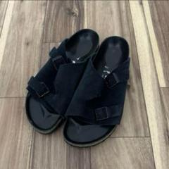 Birkenstock Zurich BS サンダル 37 ネイビーレア