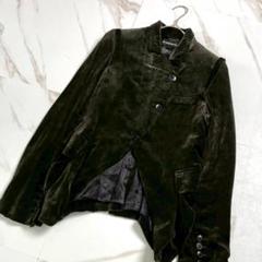 人気✨アンドゥムルメスメール ベロア切替 テーラードジャケット 36