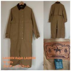 90's POLO by Ralph Lauren ラバーコーティング コート 訳ありPOLO RALPH LAUREN ラルフローレン 90s 中綿コート