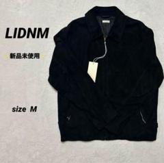 【新品未使用】LIDNM☆レザーブルゾン　ブルゾン☆M☆ブラック